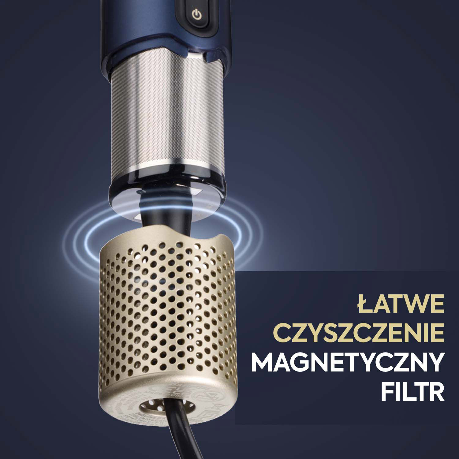 ŁATWE CZYSZCZENIE FILTR MAGNETYCZNY